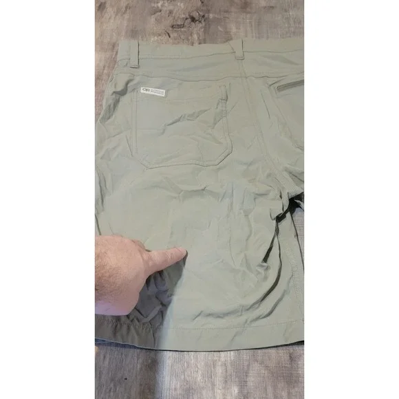 Outdoor Research M Ferrosi Mens 33 10" Inseam Hiking Performance Beige Shorts - Picture 13 of 16